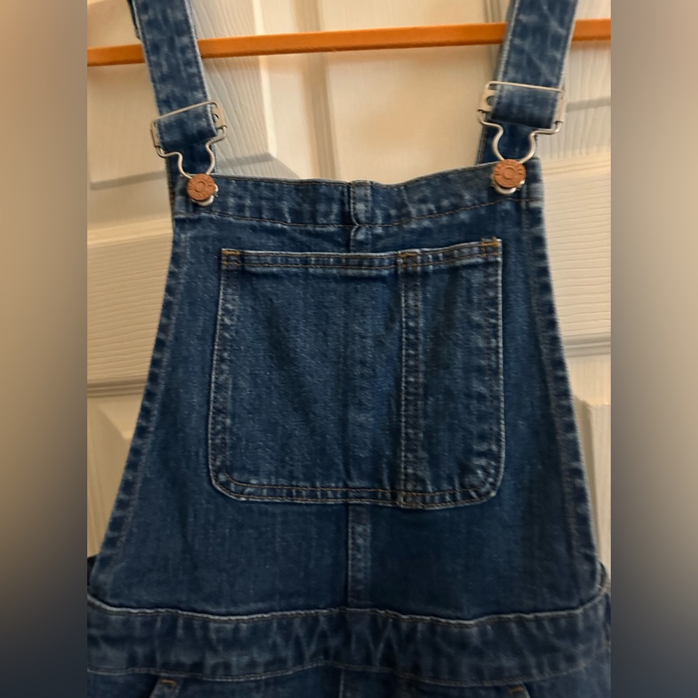 Madewell flare overalls